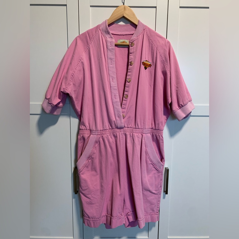 Vintage pink romper